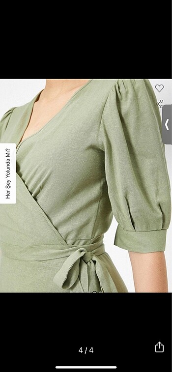 xs Beden yeşil Renk Koton elbise