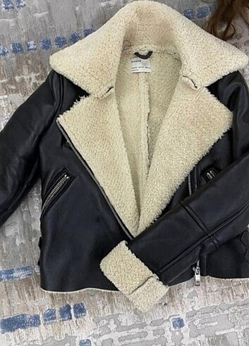 Bershka KISA BIKER CEKET