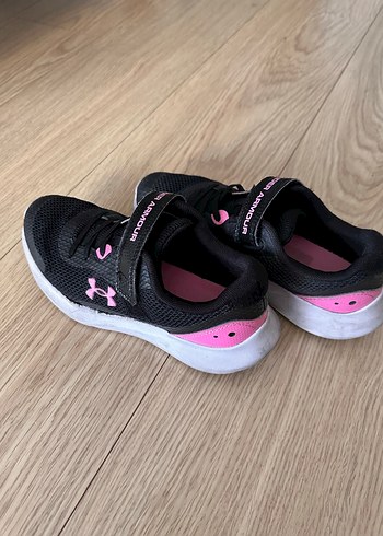 Kız Çocuk Siyah-Pembe Spor Ayakkabı - Görsel 2