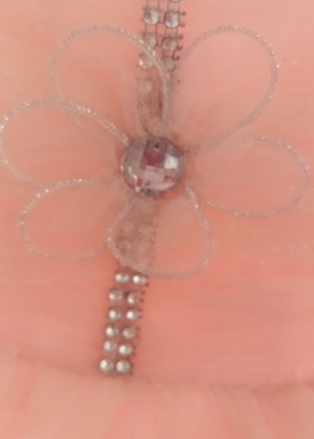 Pembe Straplez Kız Elbisesi Nakışlı - Görsel 5