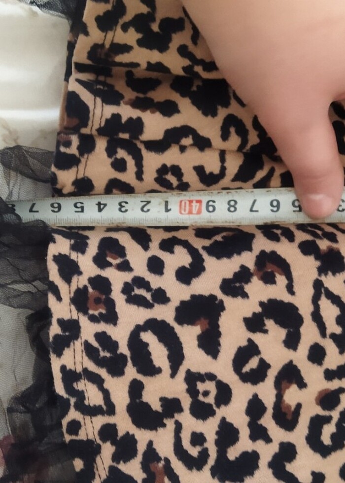 Leopar elbise - Görsel 3