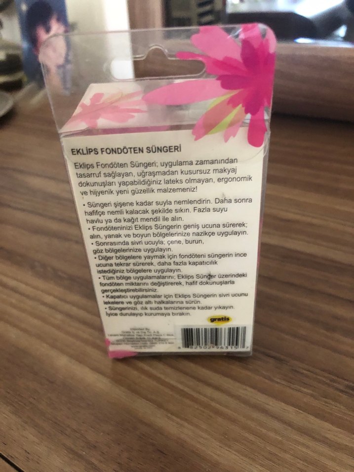 Pembe Makyaj Süngeri Eklips - Görsel 2