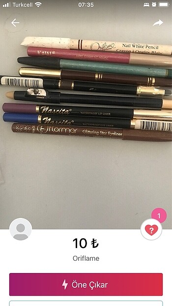 3 renk kalem