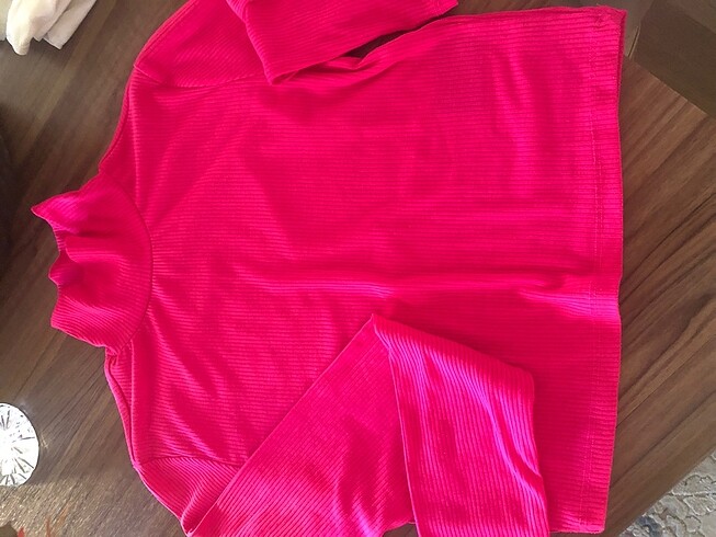 m Beden H&M crop bluz -M