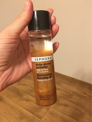 Sephora bronzlaştırıcı ve aydınlatıcı yağ