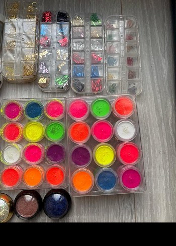 Çok Renkli Tırnak Süsleme Seti - Görsel 2