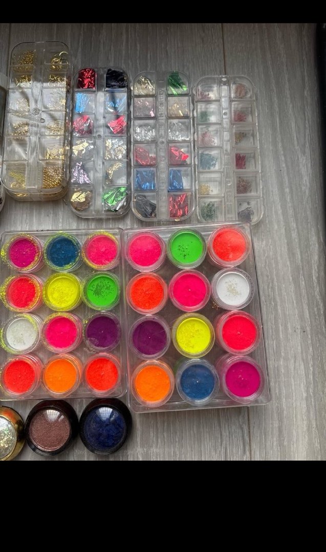 Çok Renkli Tırnak Süsleme Seti - Görsel 2