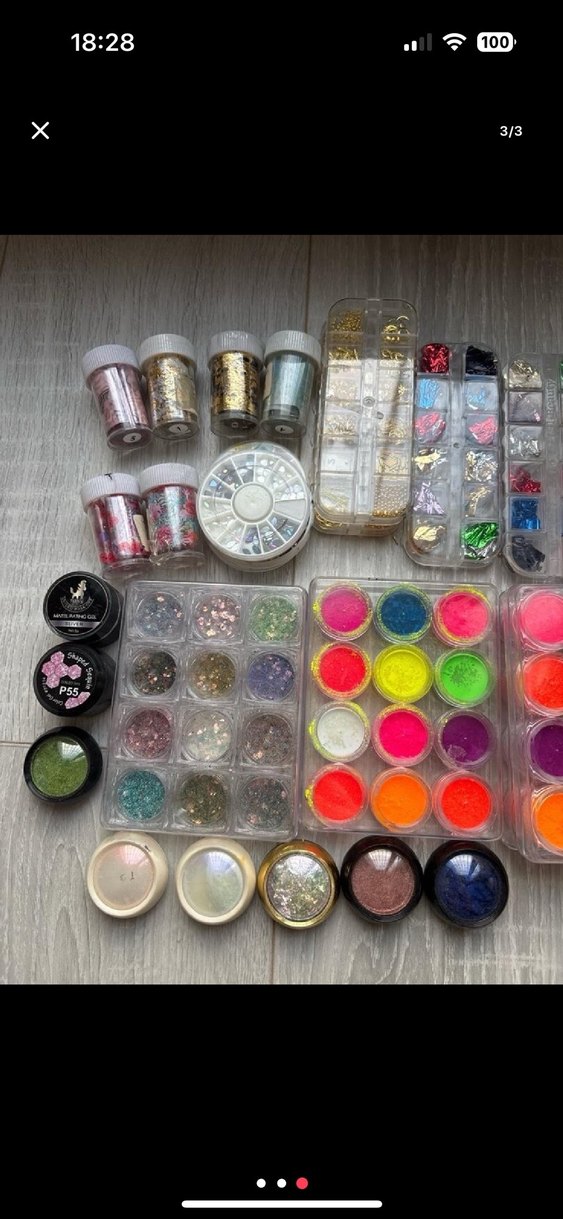 Çok Renkli Tırnak Süsleme Seti - Görsel 3