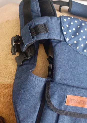 Kraft Mavi Bebek Taşıyıcı Kanguru - Görsel 2