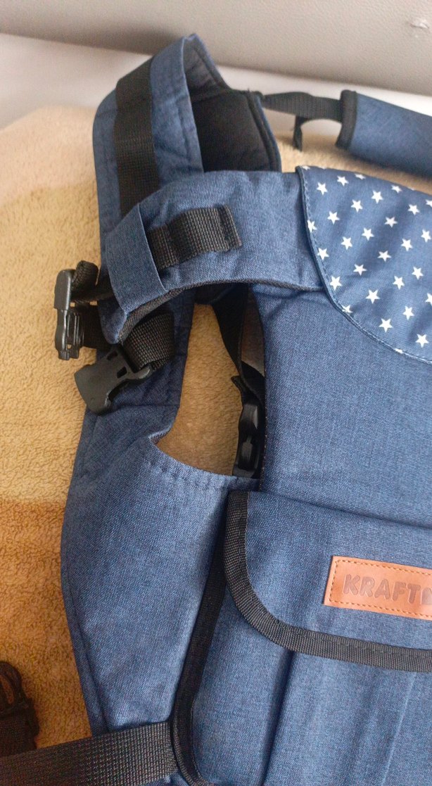 Kraft Mavi Bebek Taşıyıcı Kanguru - Görsel 2