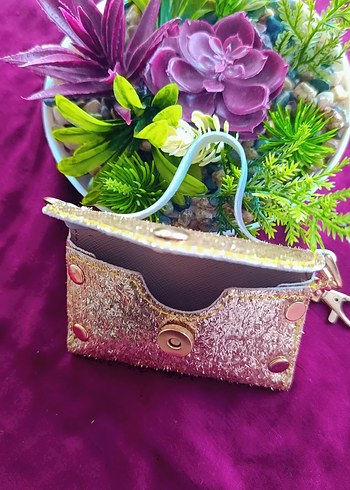 Mor Zincir Detaylı Bohem Anahtarlık - Görsel 3