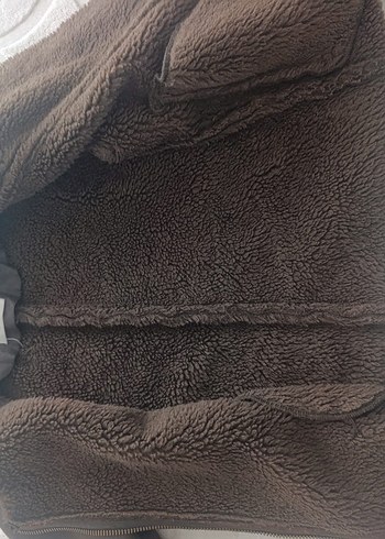 Kahverengi Deri Kadın Biker Ceket - Görsel 2