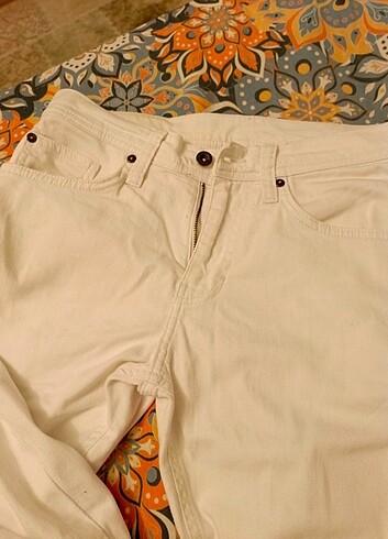 32 Beden Beyaz #kot #pantolon