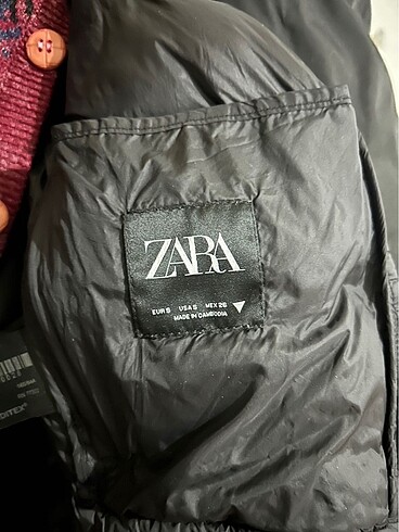 s Beden siyah Renk orjinal zara ceket