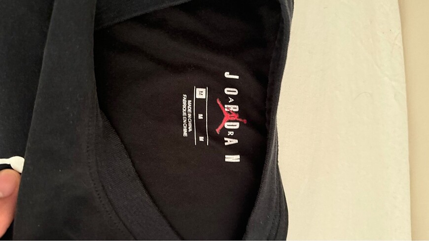 m Beden siyah Renk jordan tshirt