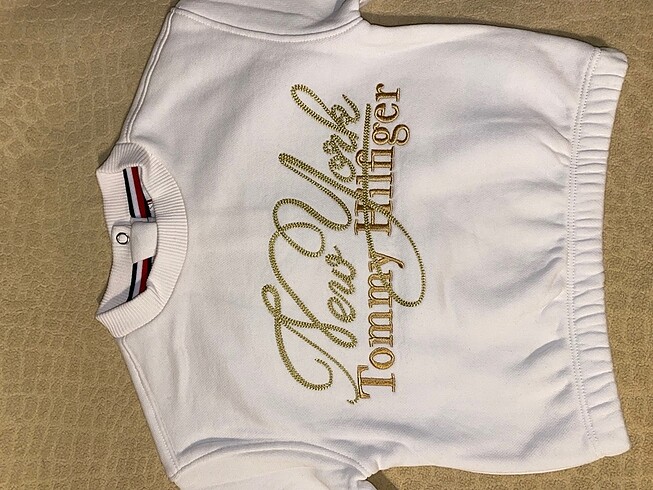 9-12 Ay Beden Orijinal Tommy Hilfiger Bebek Sweatshirt