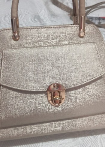 GoldTokalı Modern Klasik Kadın Çanta - Görsel 2
