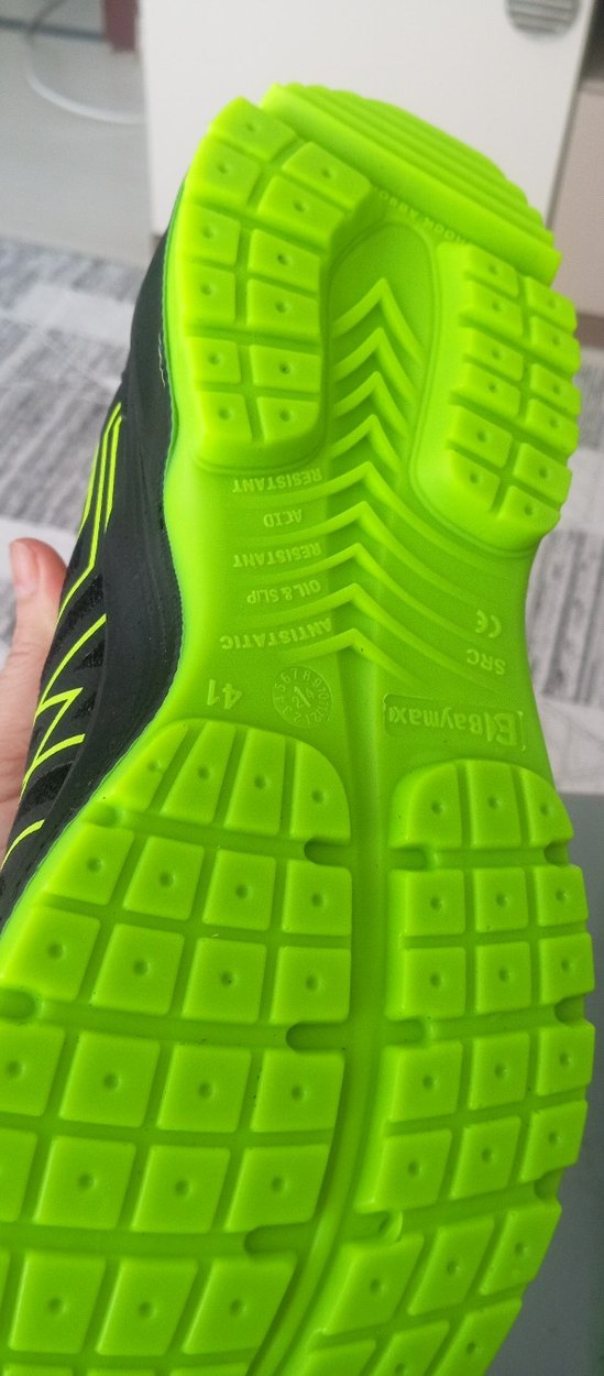 Baymax Siyah Renkli iş ayakkabısı - Görsel 4