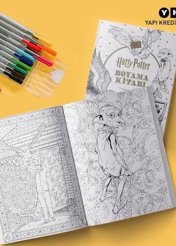 Harry Potter Boyama Kitabı - Görsel 2