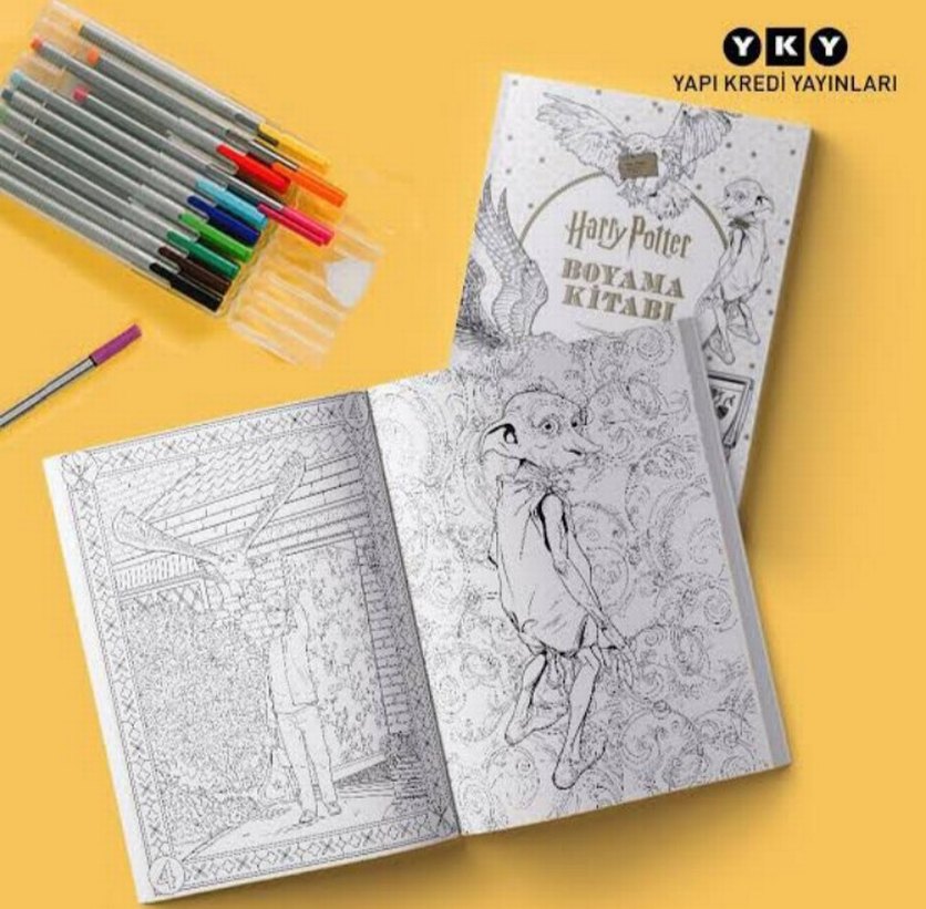 Harry Potter Boyama Kitabı - Görsel 2