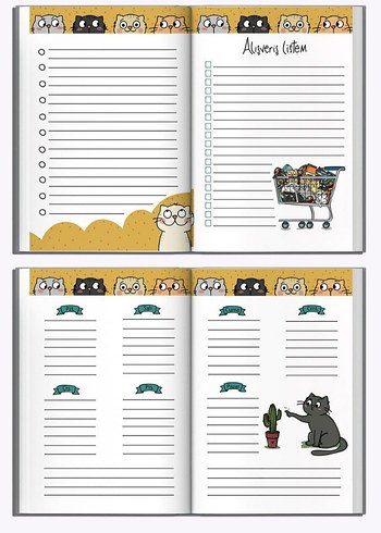 Zamansız Kediler Ajanda - Görsel 3