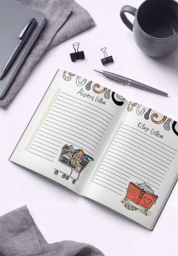 Zamansız Kediler Ajanda - Görsel 2