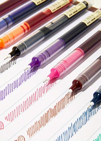 Renkli Jel Kalem Seti 12'li - Görsel 2