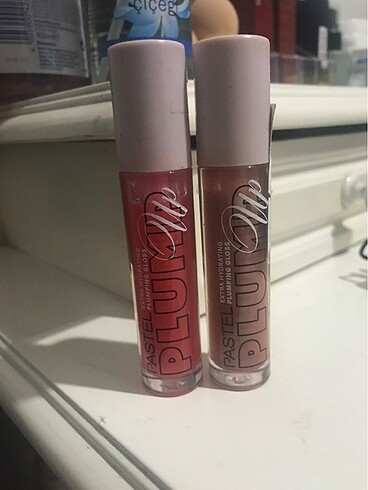 pastel plump up dolgunluk veren lipgloss