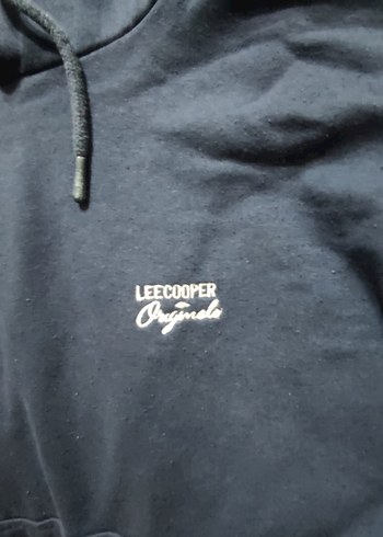 Kadın Lacivert Kapüşonlu Sweatshirt - Görsel 3