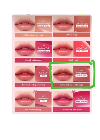 Missha Peripera Water Bare Tint 06 Softly Brown 3.7g