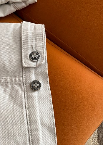 Düğmeli Bej Erkek Pamuk Ceket - Görsel 5