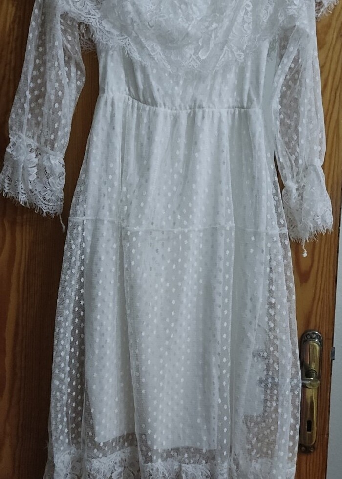 tül nikah elbisesi - Görsel 5