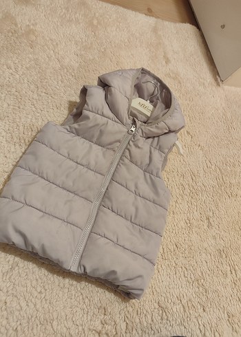 Kapüşonlu Kız Yelek - Görsel 2