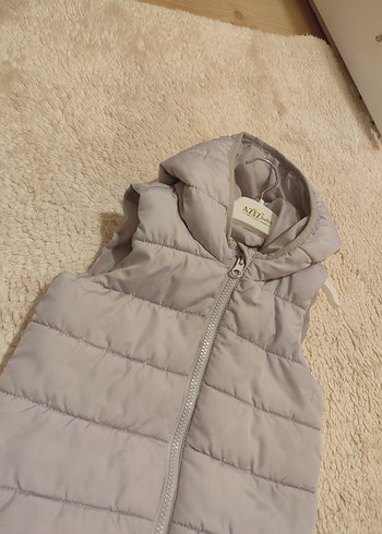 Kapüşonlu Kız Yelek - Görsel 3