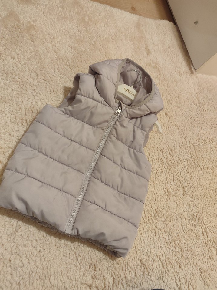 Kapüşonlu Kız Yelek - Görsel 2