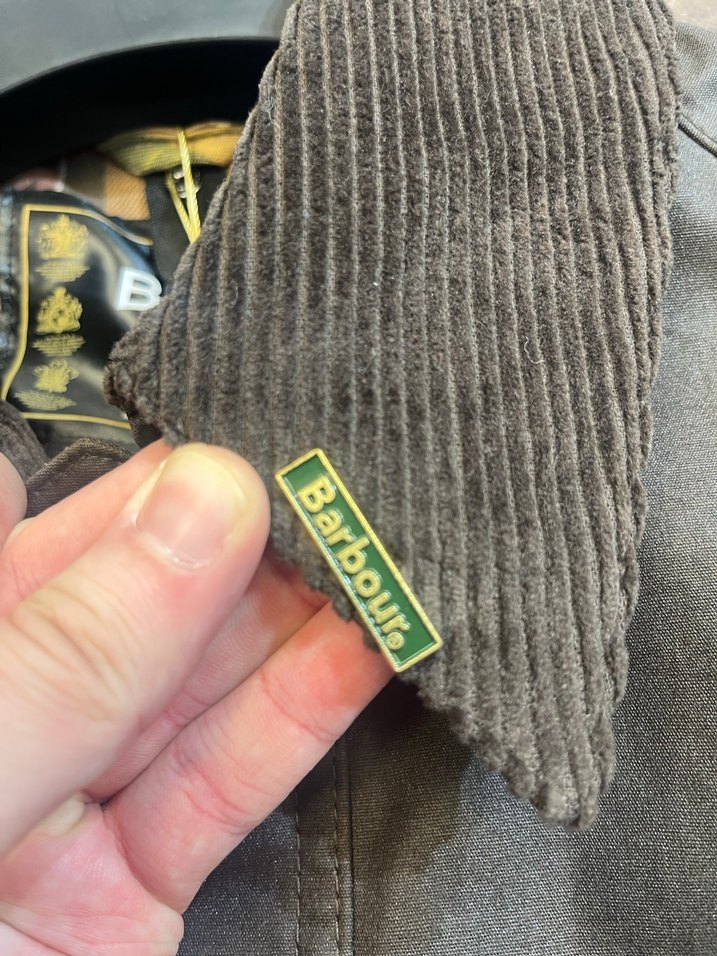 Unisex Barbour Bedale Yağlı Ceket - Görsel 3