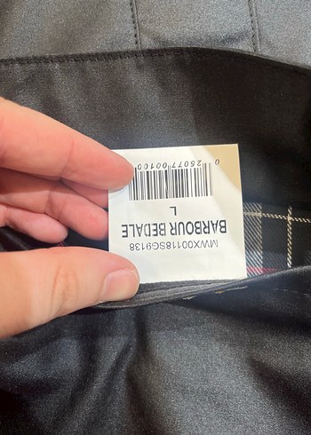 Barbour Bedale Siyah Ceket - Görsel 4