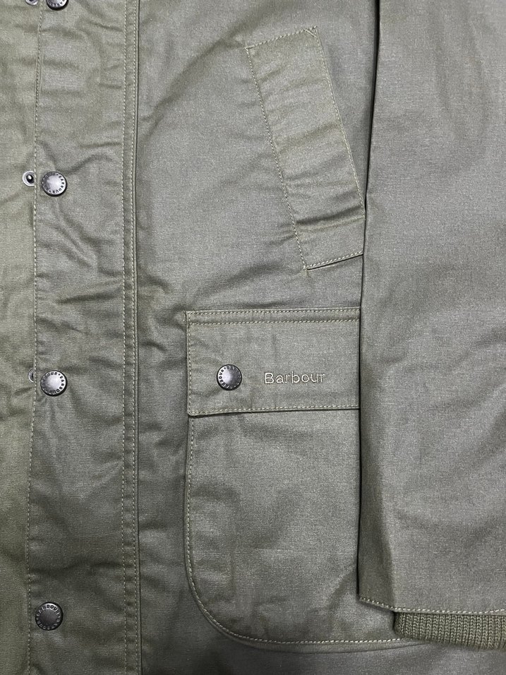 Barbour Bedale Haki Renk Ceket - Görsel 3