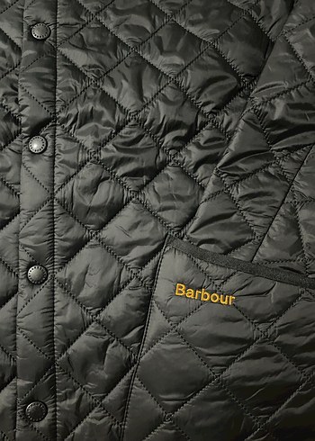 Siyah Barbour Kapitone Ceket - Görsel 2