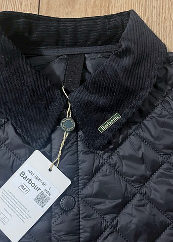 Siyah Barbour Kapitone Ceket - Görsel 3