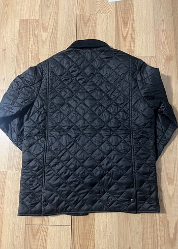 Siyah Barbour Kapitone Ceket - Görsel 5