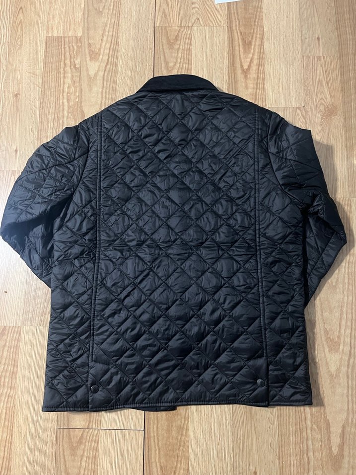 Siyah Barbour Kapitone Ceket - Görsel 5