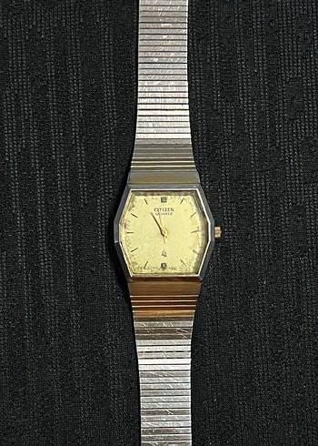 Altın Renk Vintage Citizen Erkek Saati - Görsel 3