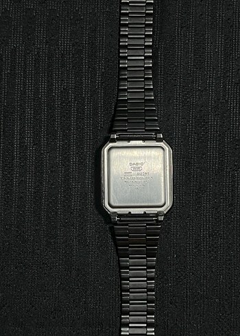 Siyah Casio Dijital Erkek Saat Vintage - Görsel 3