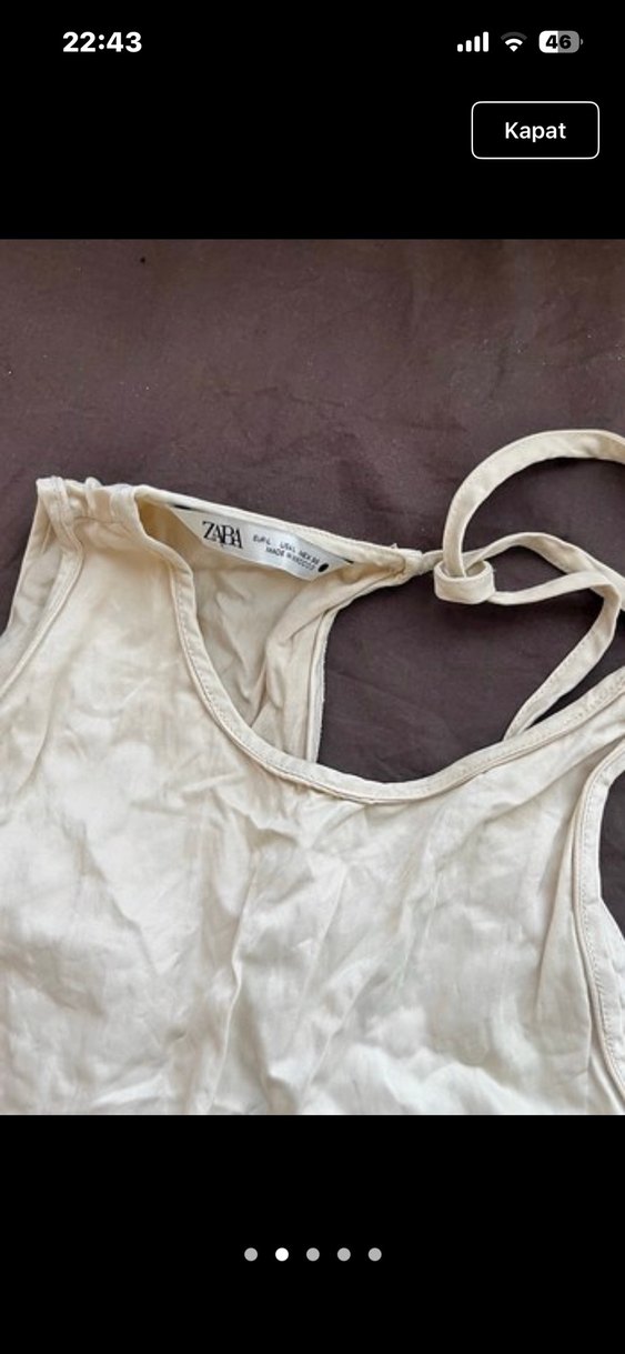 Sırt detaylı bluz - Görsel 2