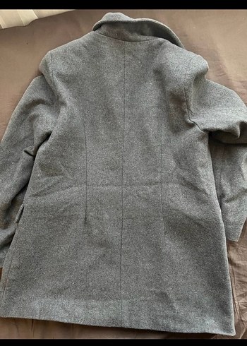 Gri Düğmeli blazer - Görsel 5