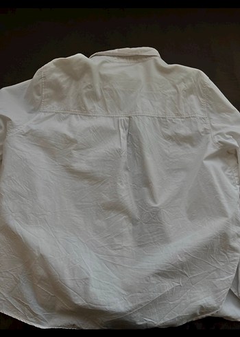 Oversize beyaz gömlek - Görsel 6