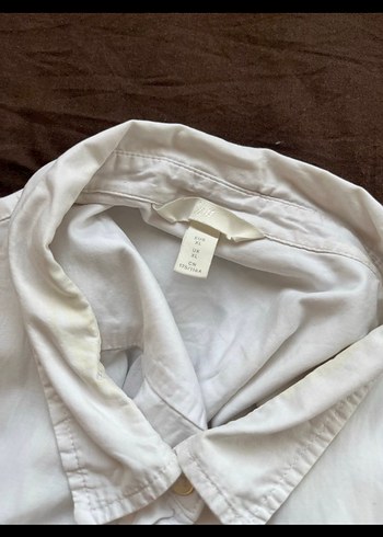 Oversize beyaz gömlek - Görsel 5