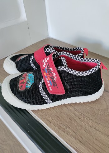 28 Beden Renkli Erkek Bebek İlk Adım Ayakkabısı Velcro