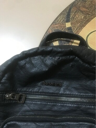 Barcelona K21 #deri çanta#sırt çantası